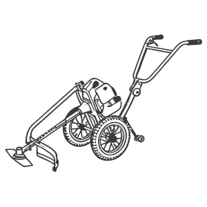 Hand-push Brush Cutter